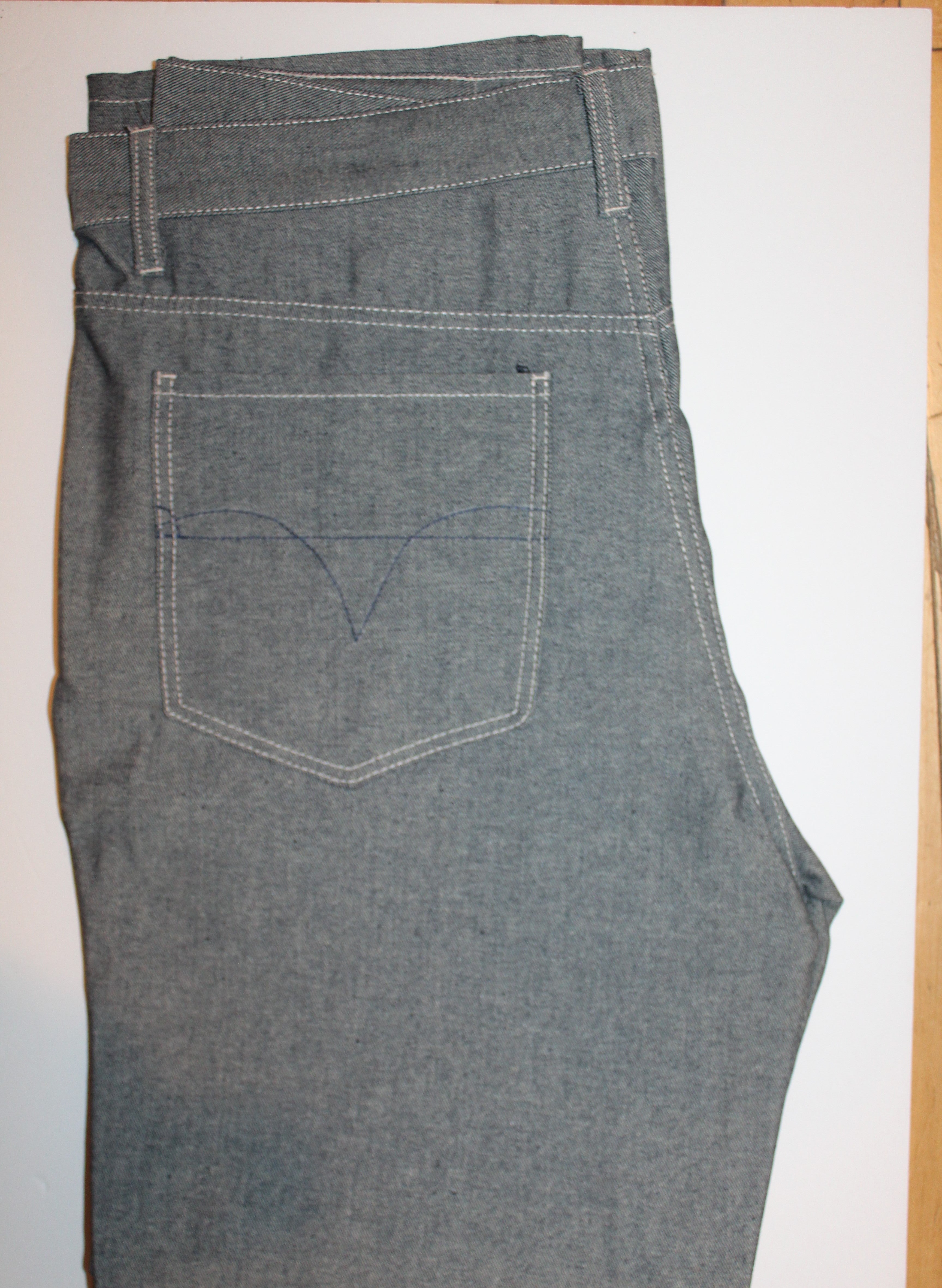 Men Jeans "REBOOT" Size 38X34 5 Pockets Cotton/Poly