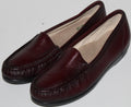 Women Shoes "SAS" Loafers Size 8M Burgundy NEW