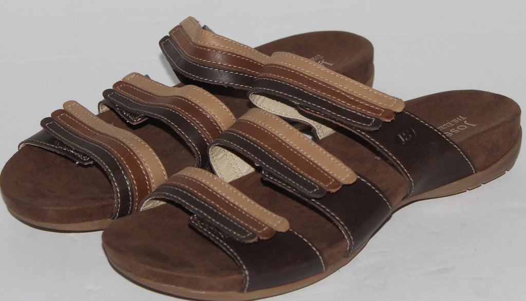 Women Shoes "JOSEF SEIBEL" Mules Size US 8.5 EU 39 Brown NEW