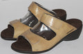 Women Shoes "MEPHISTO" Mules Size US 8.5 EU 39 Tan New