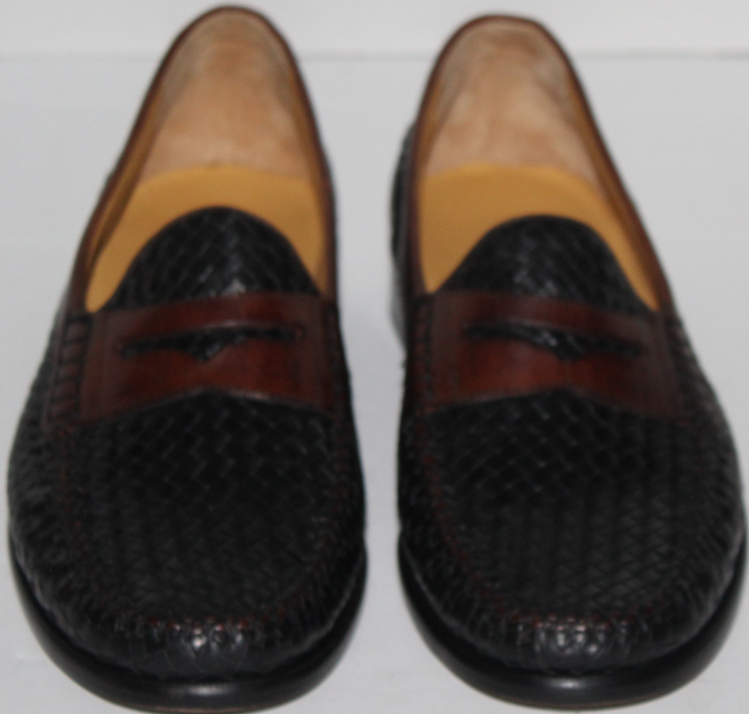 Men Leather  Loafers "JOHNSTON&MURPHY Size 11M Black/Brown