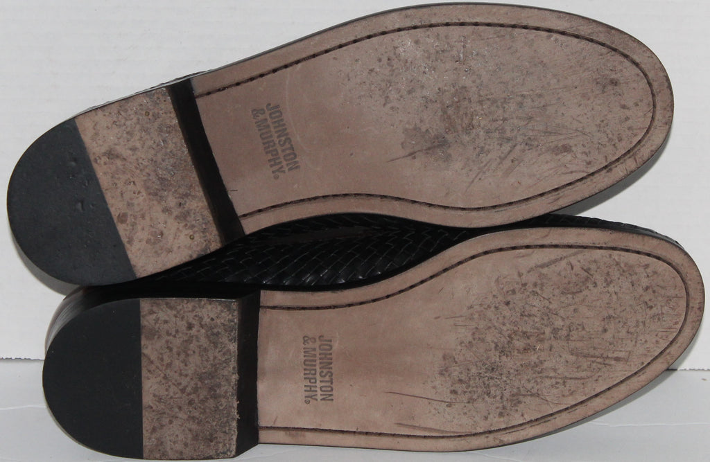 Men Leather  Loafers "JOHNSTON&MURPHY Size 11M Black/Brown