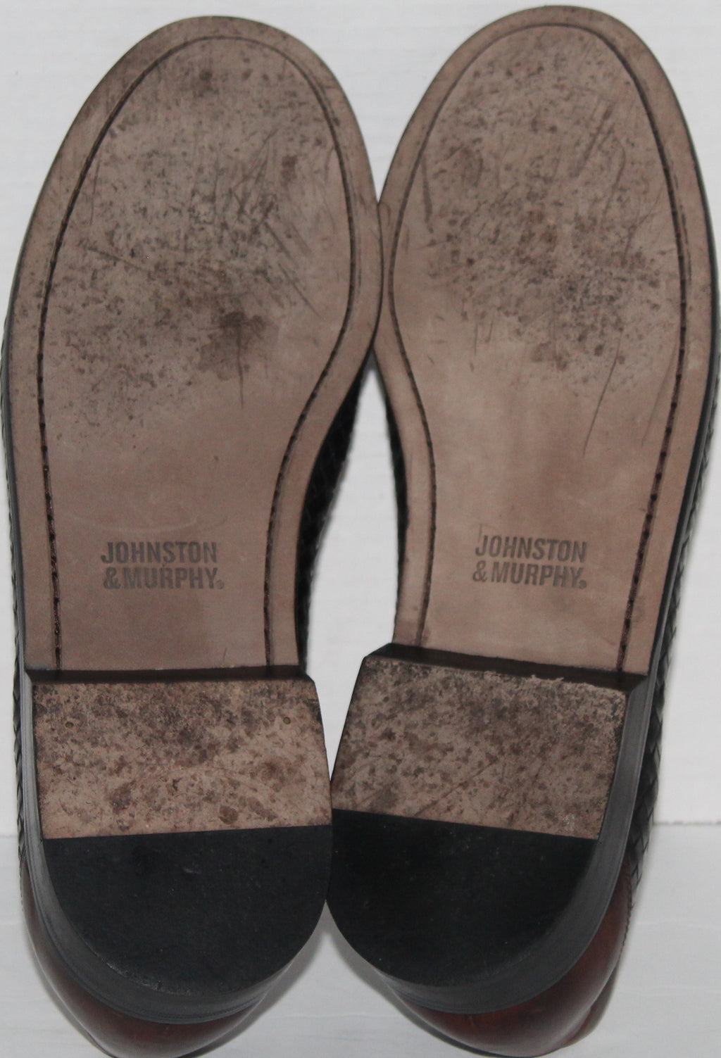 Men Leather  Loafers "JOHNSTON&MURPHY Size 11M Black/Brown