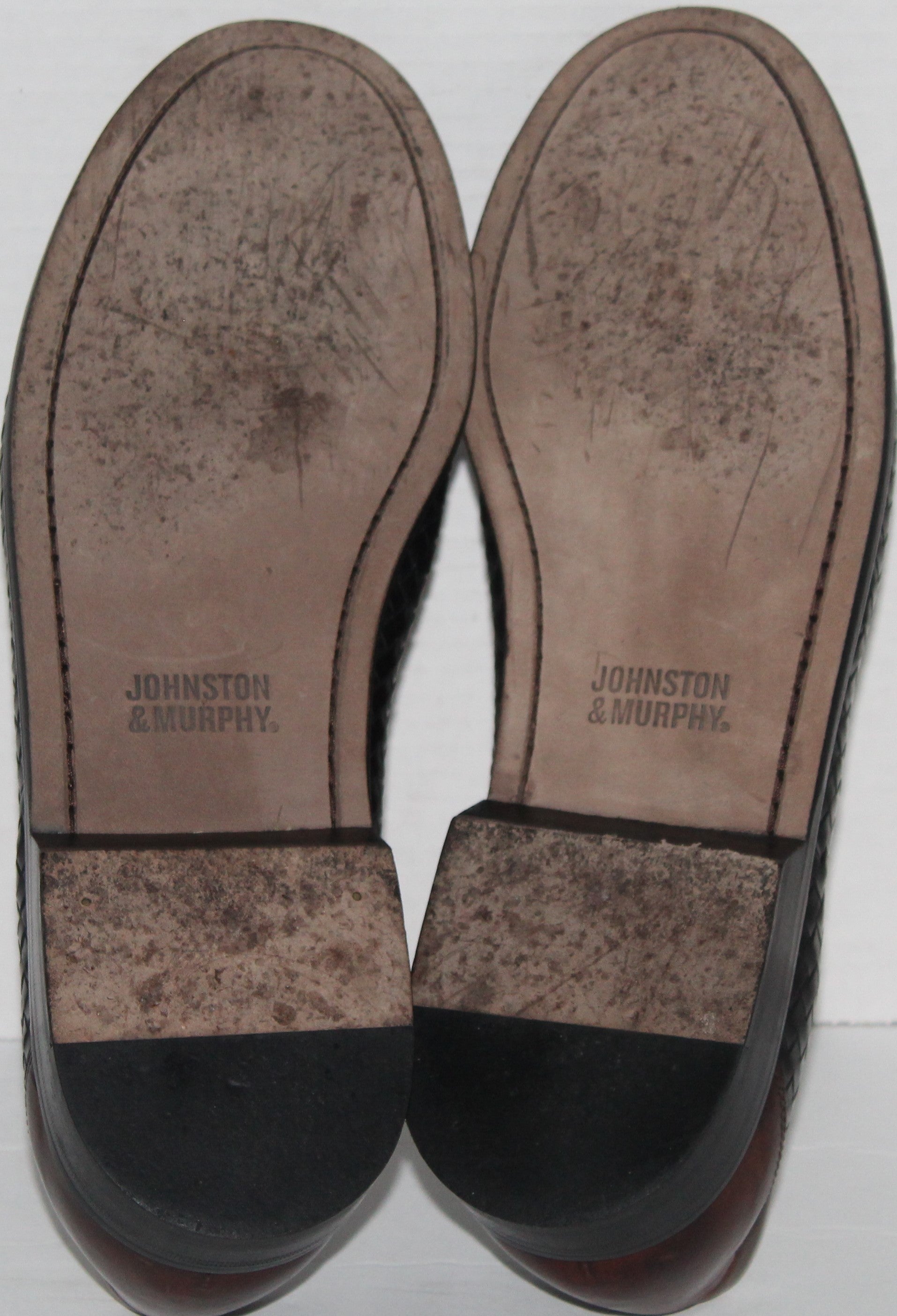Men Leather  Loafers "JOHNSTON&MURPHY Size 11M Black/Brown