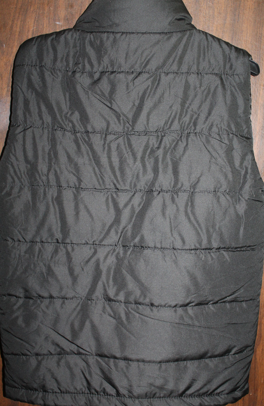 Men Vest "OPEN TRAILS" Size LARGE Black NWT