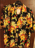 Men's Short Sleeve Summer Shirt "Pacific &Co" Size LARGE  MultiColor NEW